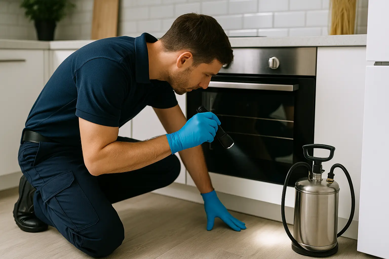 Exterminateur professionnel SOSPunaise73 intervenant contre les blattes en Savoie