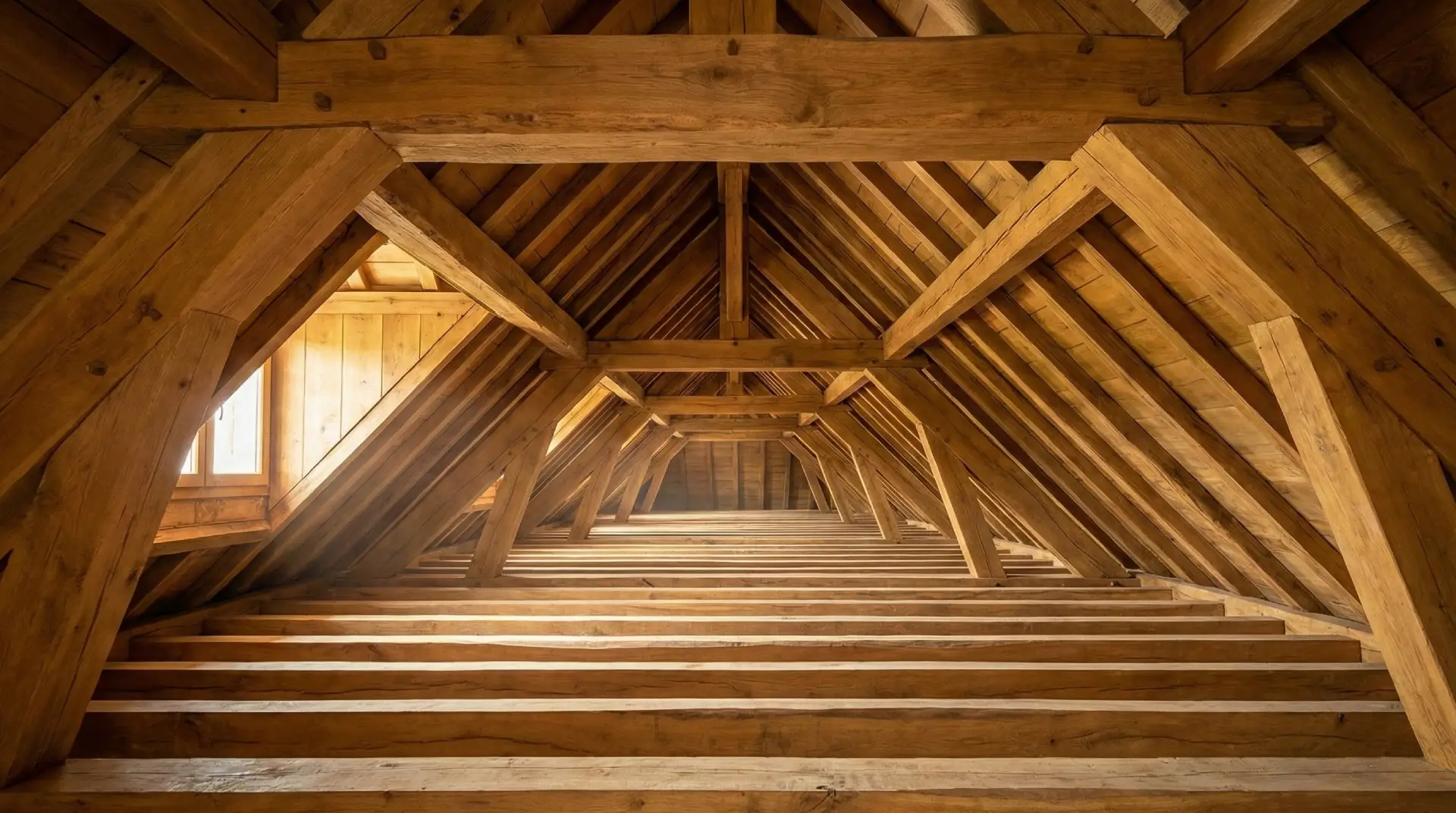 Charpente traditionnelle en bois massif - Traitement de charpente professionnel en Savoie par SOSPunaise73